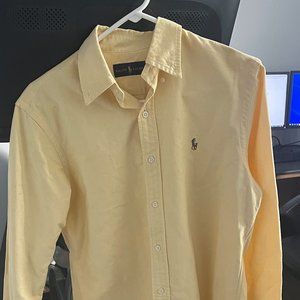 Polo by Ralph Lauren Mens shirt, Yellow, Size S